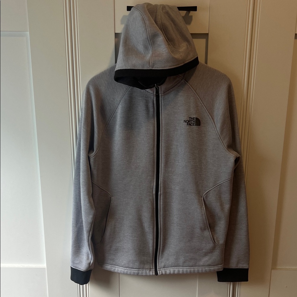 The North Face Gray Full-Zip Hoodie